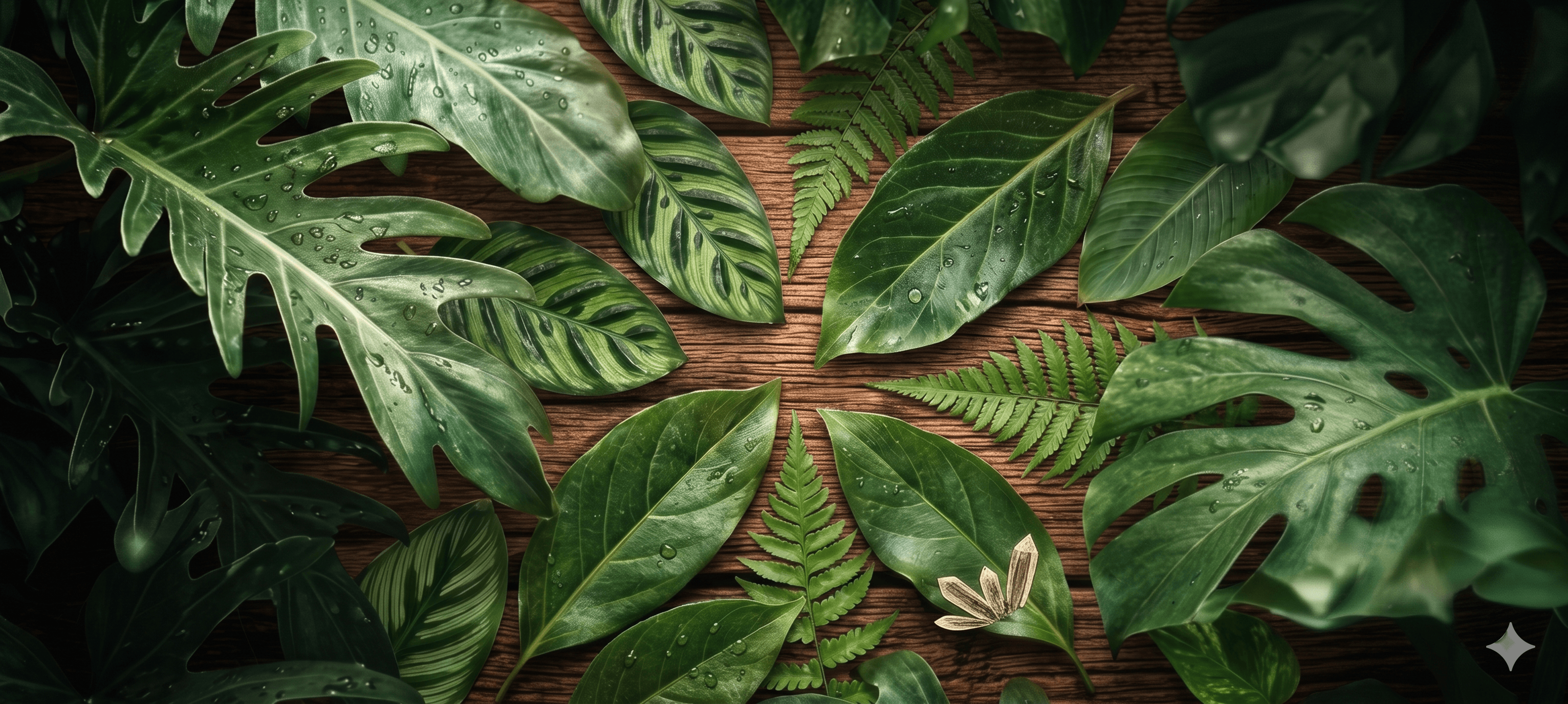 Natural organic organic leaves texture